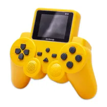 Consola Game Stick Controller Gampead Digital Game Player S10 Portatil / 520 Jogos ( Mario Incluido) / Tela 2.4" / Dual / HD / 1020MAH - Amarelo