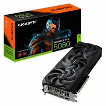 Placa de Vídeo Gigabyte Nvidia Geforce RTX 5080 16GB GDDR7 - GV-N5080WF3OC-16GD