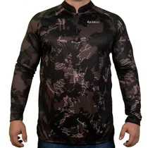 Camiseta Sunflex DRY-Fit UV50+ Masculina - Marrom