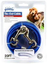 Cabo de Aço para Amarrar O Cães 6M Azul - Pawise Tieout Cable 11512