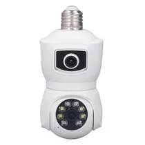 Lampada com Camera P2C-01 Giratoria 4MP Wi-Fi - Branco