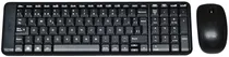 Teclado e Mouse Sem Fio Logitech MK220 2.4GHZ - Preto (Espanhol - Português)
