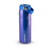 Garrafa Térmica Stanley The Aerolight Iceflow Flip Straw 10-11283-194 - 710ML - com Bico - Sapphire Shimmer  Garrafa Tér...