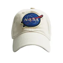 Red Canoe Brands Cap Nasa White U-CAP-NASA-01-Se