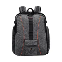 Mochila Will Solve LG02 para Cámara Con Ruedas Gris