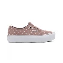 Tenis Vans Feminino Authentic Plataform Importado Cinza/Branco VN0A3AV8T7U