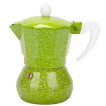 Cafeteira Italiana 3 Xicaras 150ML Verde