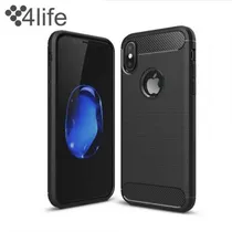 Capa 4LIFE Rugged Black para iPhone X- Preta