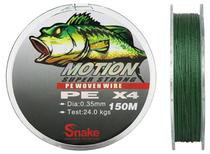 Linha Multifilamento Snake Motion 4X 0.35MM 24KGS 150M