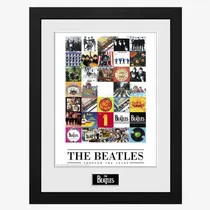 Abystyle Poster The Beatles Through The Years Framed 5737