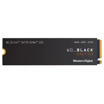 SSD Western Digital WD Black SN770, 2TB, M.2 Nvme, Leitura 5150MB/s, Gravação 4850MB/s, WDS200T3X0E-00B3N0