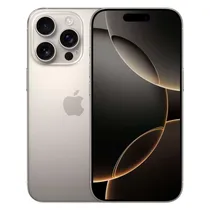 Apple iPhone 16 Pro A3083 LL/A 256GB Esim Tela 6.3" - Titanio Natural (Caixa Danificada)