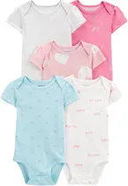 Body Carter's 1R885410 - Feminino (5 Unidades)