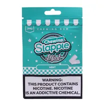 Chiclete Goma Mastigável Chewing Slapple 2MG com 20 Unidades - Mint