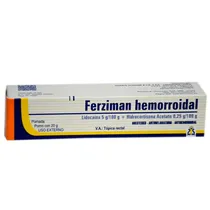 Lasca Crema Ferziman Hemorroidal X 20G Plastico Blanco
