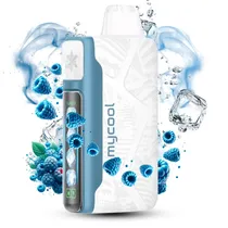 Elfbar Vaper Desechable Ice King 40000PUFFS Plastico/Metal Blue Razz Ice