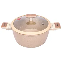 Cacerola A Indução Ucc Life Antiaderente 4.6L 24CM