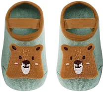 Meias Sapatilha Antiderrapante Urso Buba - 14521 - M