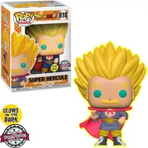 Funko Pop Dragon Ball Super Hercule Glows In The Dark *Ex* 818