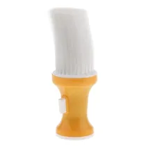 Cepillo de Barbero Con Dispenser de Polvo - Dorado
