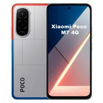 Celular Xiaomi Poco M7 4G 256GB / 8GB Ram / Dual Sim / Tela 6.9"/ 50MP - Silver (Global)