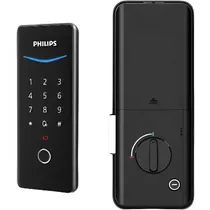 Fechadura Digital Philips DDL502-13HBS Impressão Digital App - Preto