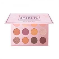 Paleta de Sombras Focallure Pink Warm Coppers And Romantic Mauves 12 Cores