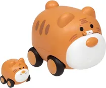 Buba Carrinho Animal com Filhote 17246 Marrom Claro