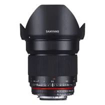 Lente Samyang Canon MF 16MM F/2.0 Ef Aps-C DSLR
