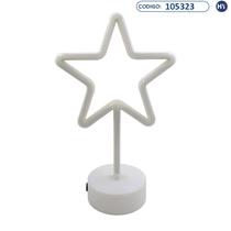 Lampada Decorativa Neon Light Home Decor - Estrela - F0732