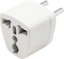 Adaptador de Tomada Universal 10A - Branco
