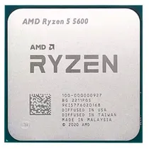 Cpu OEM AMD AM4 Ryzen R5 5600X 4.6GHZ OEM s/CX s/N
