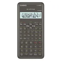 Calculadora Cientifica Casio FX-100MS-2-W New Edition 12 Digitos - Preto