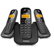 Telefone Intelbras TS-3113 Bin/ BLK/ 6.0/ 2V/ 3FO