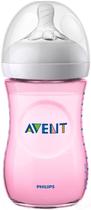 Mamadeira Philips Avent Natural SCF034/17 - 260ML Rosa