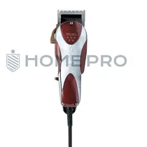 Máquina de Cabelo Wahl Professional 5 Star Magic Clip 9000RPM Prata e Vermelho 220V/50HZ