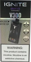 Vape Descartável Ignite V300 Grape Ice 30000 Puffs