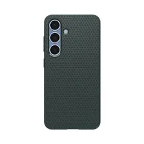 Estuche Protector Spigen ACS09001 Liquid Air para Samsung S25 Abismo Verde