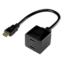 Adaptador HLD HDMI Macho para 2 HDMI (Fêmea)