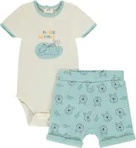 Conjunto Infantil Orchestra HNAYK9-Ecr Masculino (2 Peças)
