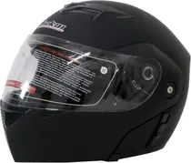 Capacete para Moto Jiekai JK-111 - Preto Fosco