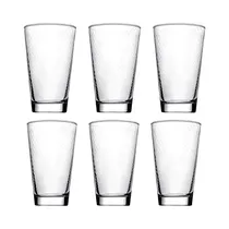 Set de Vasos Pasabahce Petek 42074 390ML 6 Piezas