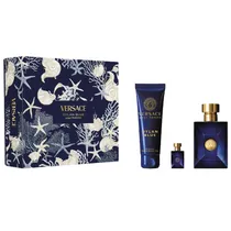 Perfume Versace Kit Dilan Blue - 100+5ML/Gel 150ML
