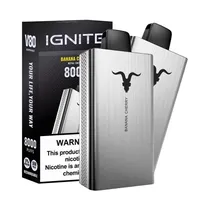 Pod Descartável Ignite V80 Brushed Metal 8000 Puffs Cactus