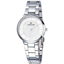 Relogio Analogico Daniel Klein Premium DK11887-1 Feminino, Metal - Prata