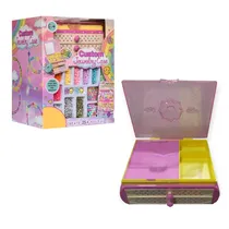 Indatoys Accesorios Niñas Set para Crear Bijou Con Caja Personalizada (Consig) Plastico 6+ Años Multicolor