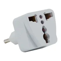 Adaptador para Tomada 2 Pinos Padrão Brasil