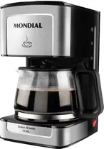 Cafeteira Elétrica Mondial Dolce Arome Inox 550W 110/60HZ Preto
