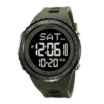 Relogio Digital Esportivo Skmei EP31675 / 13 Digitos - Verde Oscuro