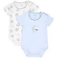 Chicco Fashion Set de 2 PZ Body Abierto Hombro M/C Tela s/C